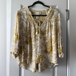 Bohemian floral top
